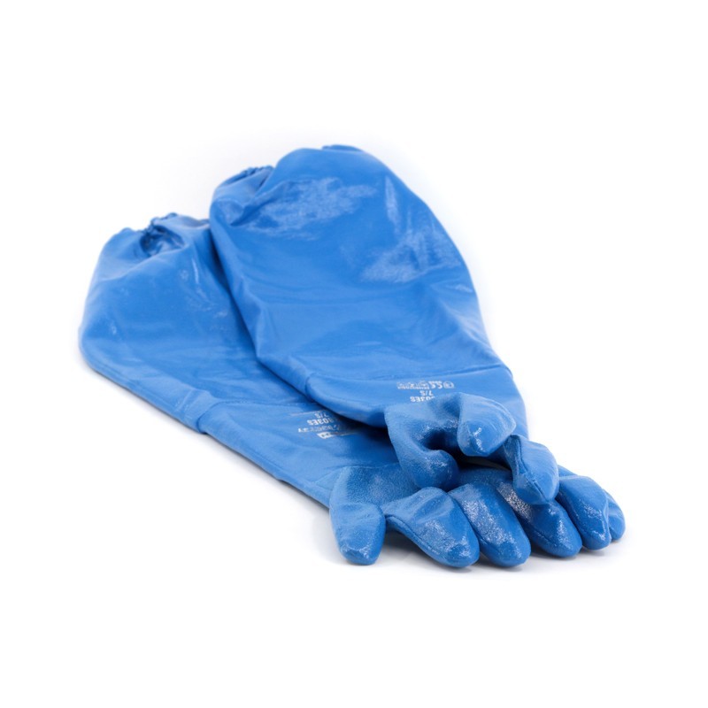 Gants longs nitrile