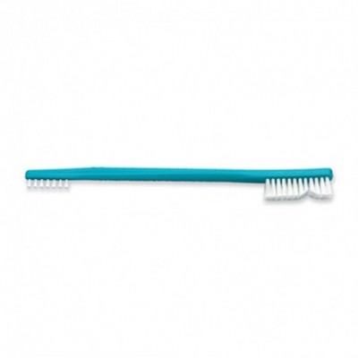 Brosse nylon double tête